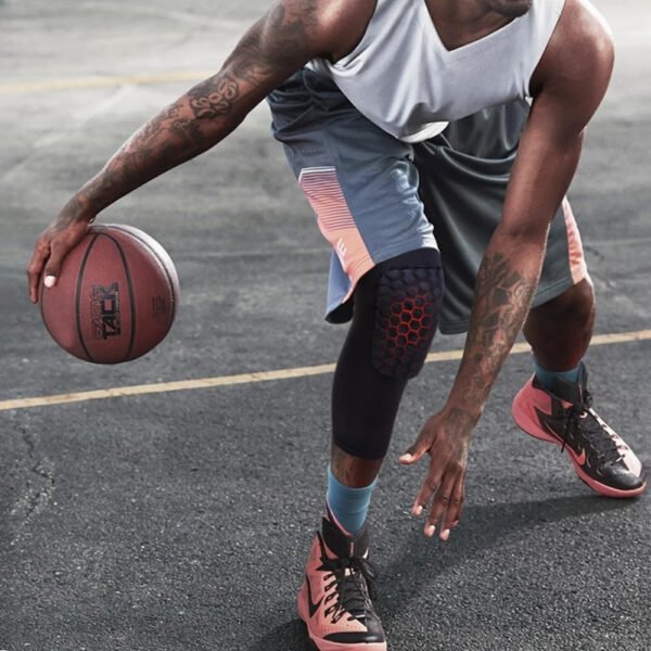 2 rodilleras de compresión para piernas largas,