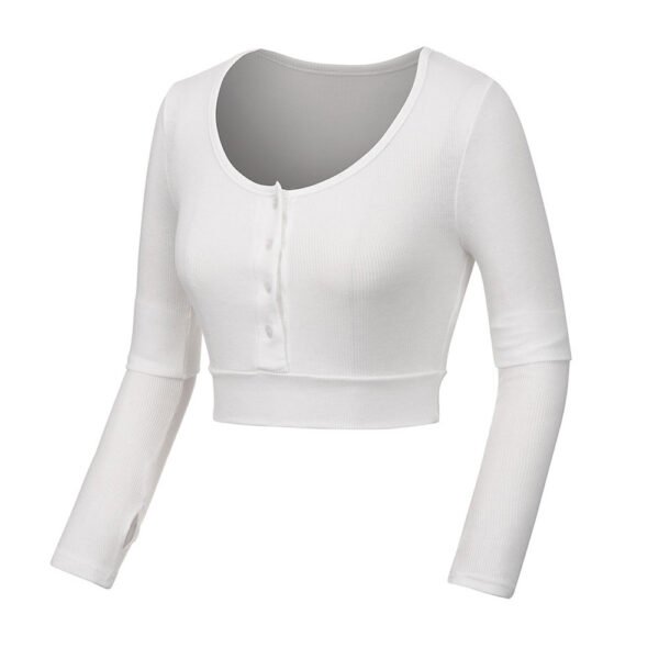 camiseta de manga larga para mujer