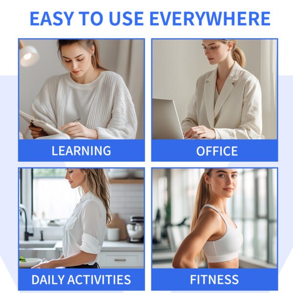 Corrector de postura para espalda, hombres y mujeres