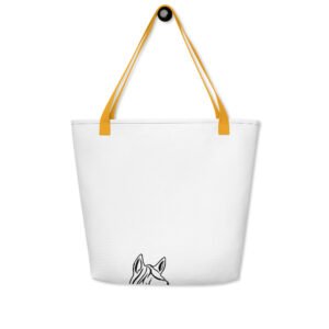 Bolsa de tela grande all over