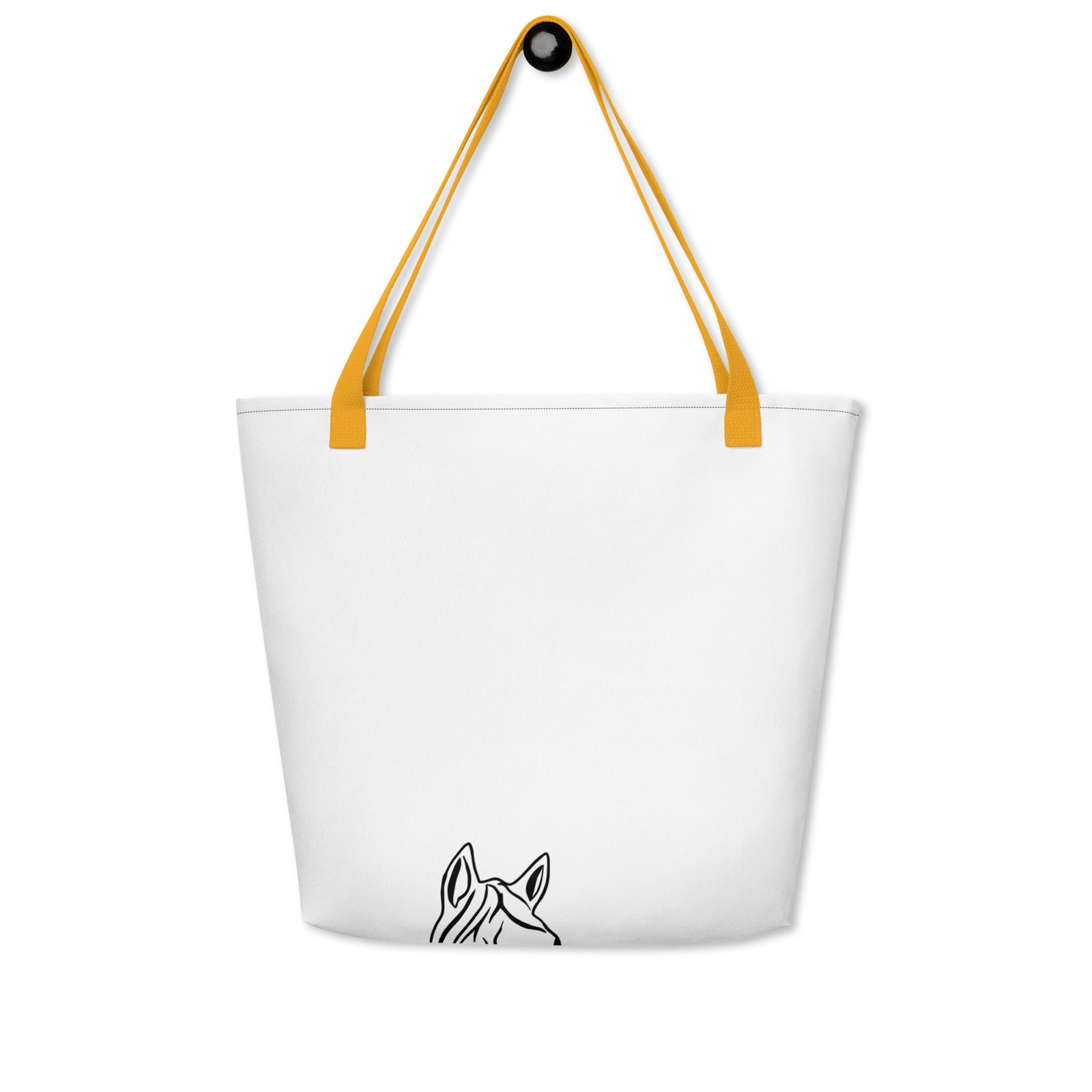 Bolsa de tela grande all over