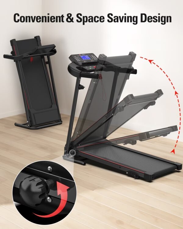 Cinta de correr plegable para fitness
