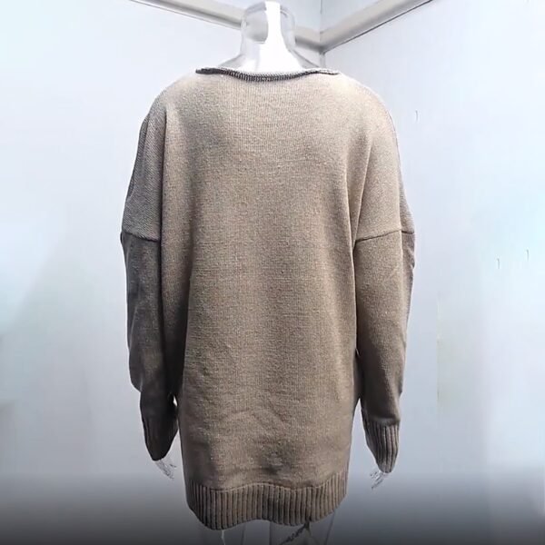 eb24a781-0182-4b57-a8a2-120472c4ee4a.jpg Suéter de cuello en V cruzado para mujer