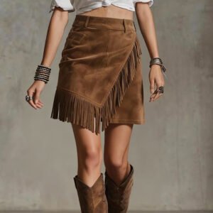 Minifalda estilo occidental para mujer