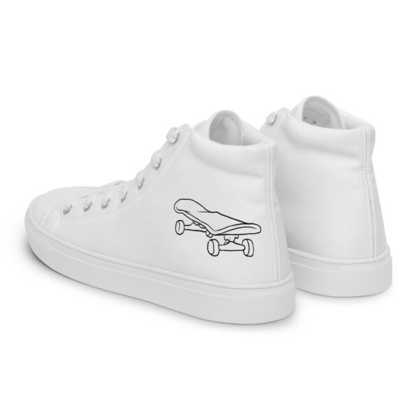 Zapatillas de lona de caña alta para hombre