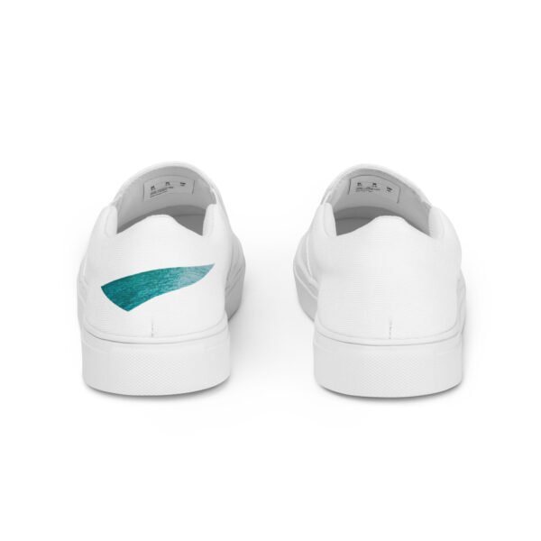 Zapatillas de lona sin cordones para hombre