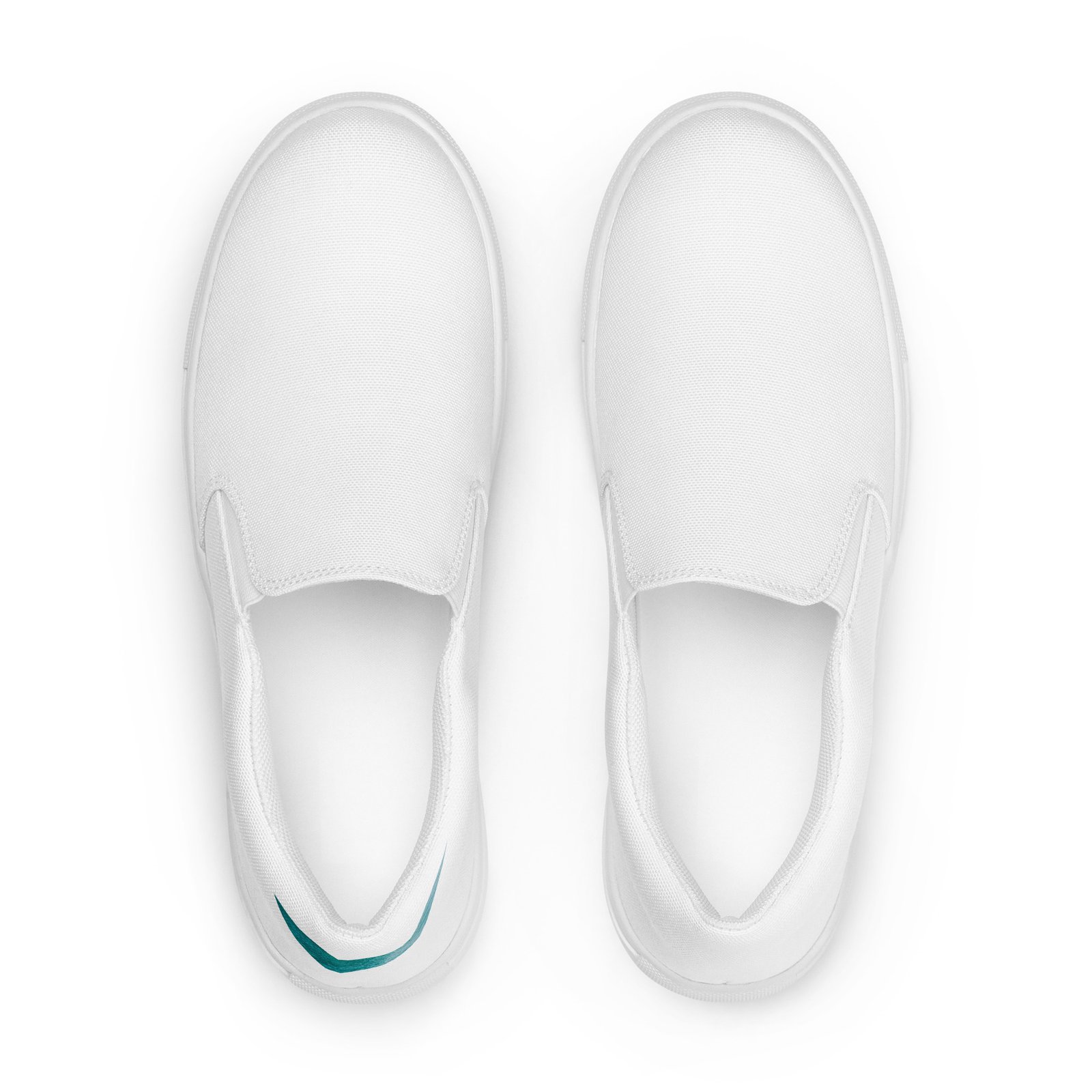 Zapatillas de lona sin cordones para hombre