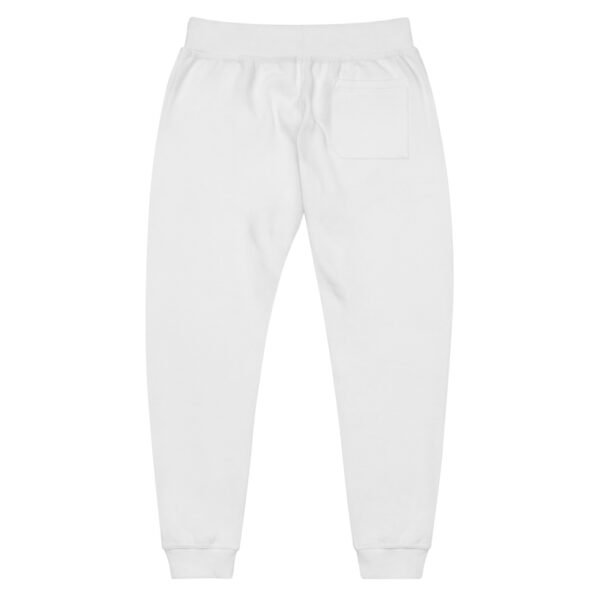 unisex-fleece-sweatpants-white-back-692cb45b25f54.jpg Pantalón de chándal unisex