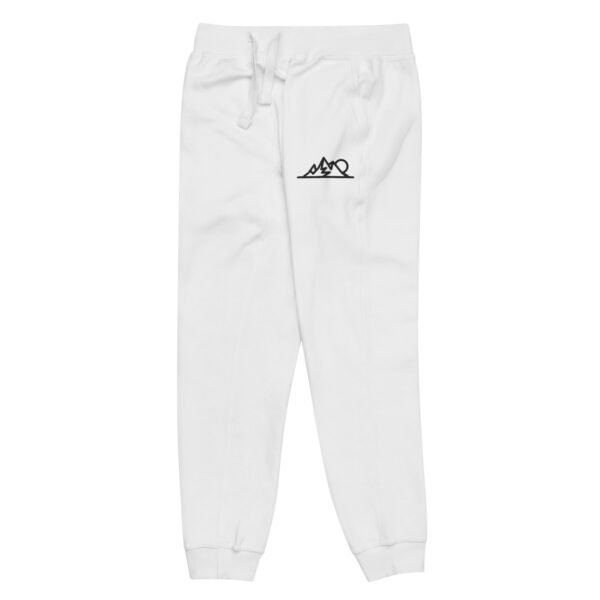unisex-fleece-sweatpants-white-front-left-692cb45b26f6d.jpg Pantalón de chándal unisex