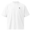 Camiseta oversize orgánica de cuello alto unisex