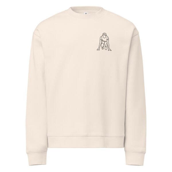 Unisex relax crew neck sweatshirt