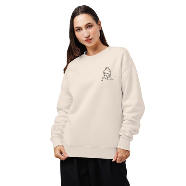 Unisex relax crew neck sweatshirt