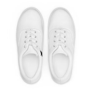 Zapatillas de lona con cordones para mujer