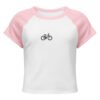 Women’s micro rib raglan baby tee