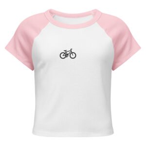 Women’s micro rib raglan baby tee