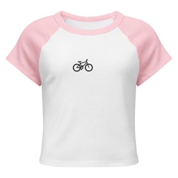 Women’s micro rib raglan baby tee