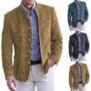 Chaqueta de traje informal de negocios para hombre