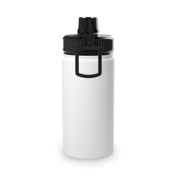 Olive Heart Stainless Steel Water Bottle — Sports Lid, Durable Hydration Bottle for Gym & Outdoor
