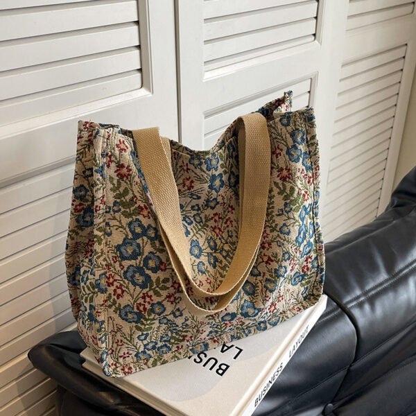 22187c20-09ec-442f-ac78-7257d618f364.jpg Bolso de lona con flores, moderno