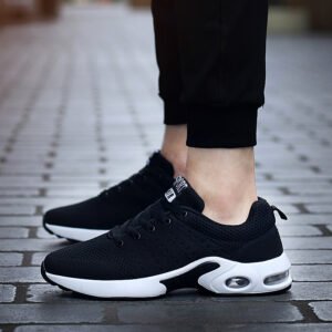 Los nuevos zapatos deportivos de moda all-match fly weaving zapatos para correr,