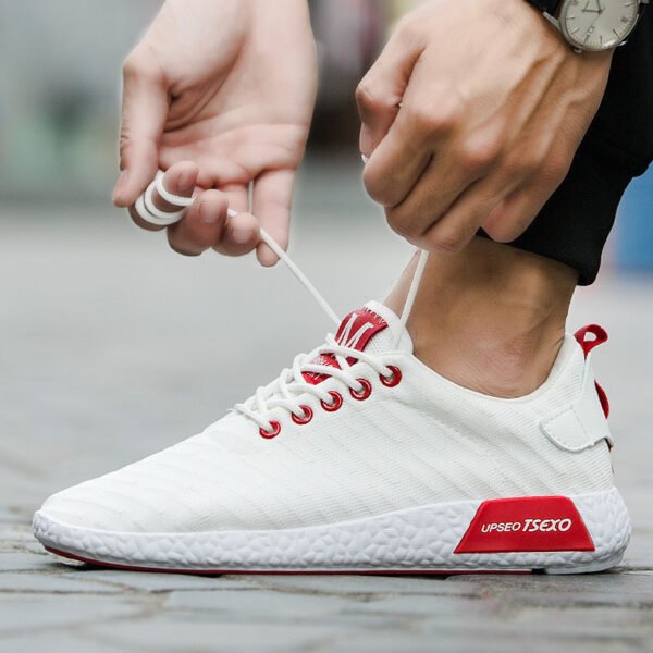 Primavera y otoño, nuevos zapatos casuales coreanos para hombres,