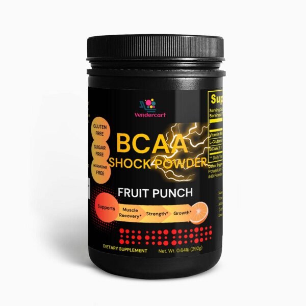 BCAA Shock Powder: Impulsa el crecimiento muscular