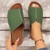 6f1ea3de-571b-405f-a7dc-366358e18385.jpg Sandalias de cuña lisas de moda, zapatillas informales de verano con punta abierta