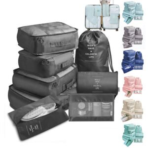 7a103773-12bf-4bc5-8b8d-505a5532d23e.jpg Bolsa divisora de equipaje bolsa divisora de viaje bolsa de almacenamiento de viaje conjunto de 8 piezas