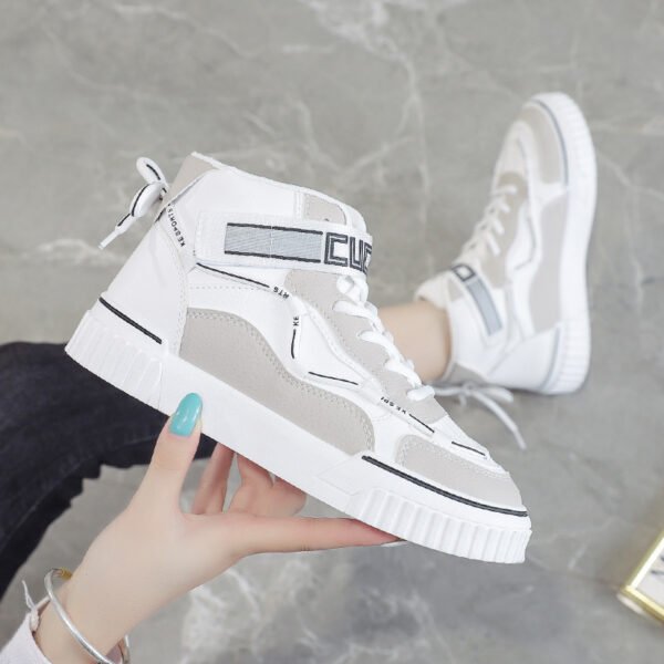 Zapatos deportivos de pizarra para estudiantes, para mujer