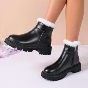 Botas Martin con aislamiento y acolchado de algodón