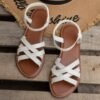 Zapatos de playa estilo coreano de moda para mujer de Roma