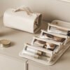 Nueva bolsa de cosméticos plegable de gran capacidad