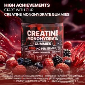 Creatine Gummies And Vitamins
