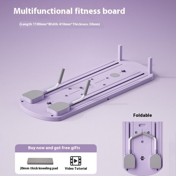Tablero de fitness multifuncional, equipo de fitness para el hogar