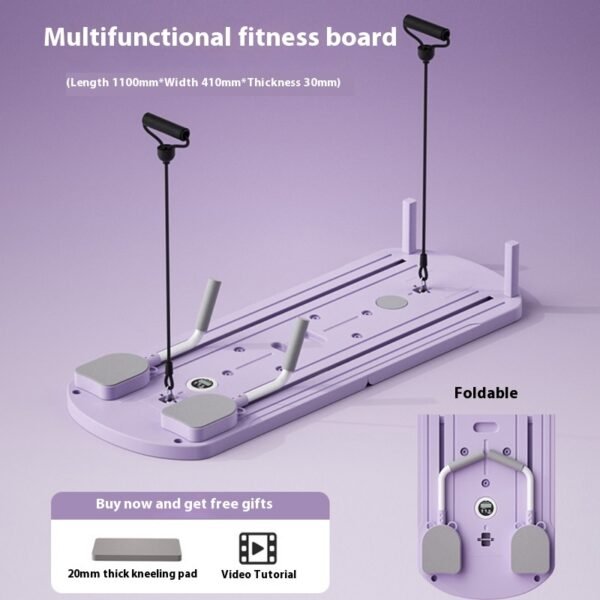 Tablero de fitness multifuncional, equipo de fitness para el hogar
